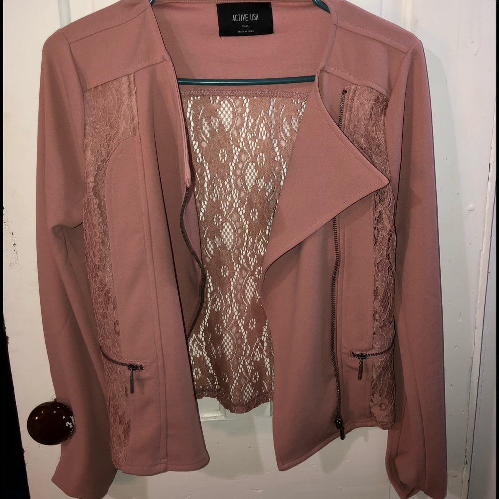 Blush Blazer